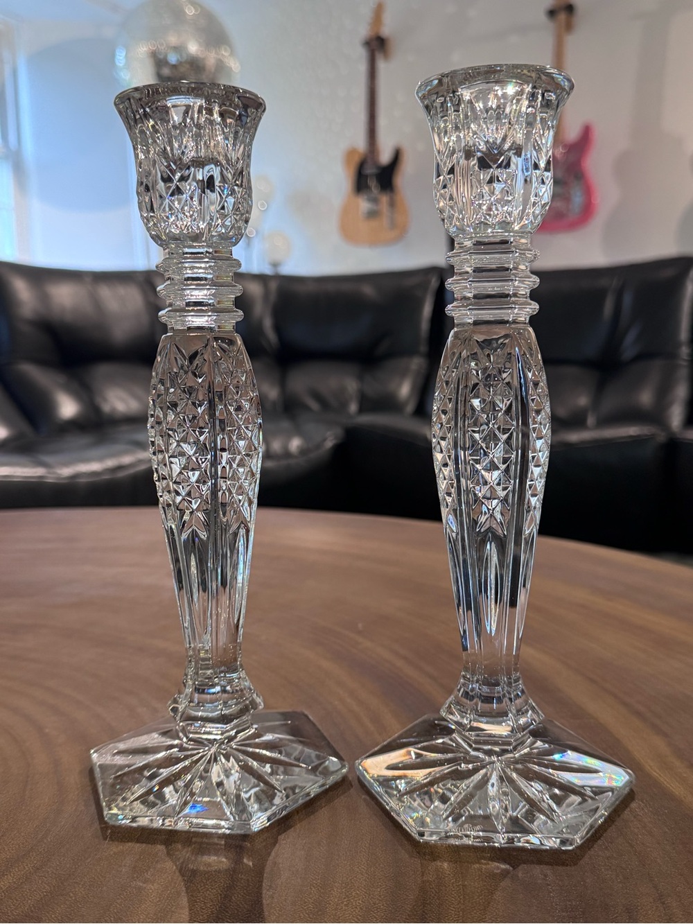 Waterford Crystal Candlesticks “Stunning”